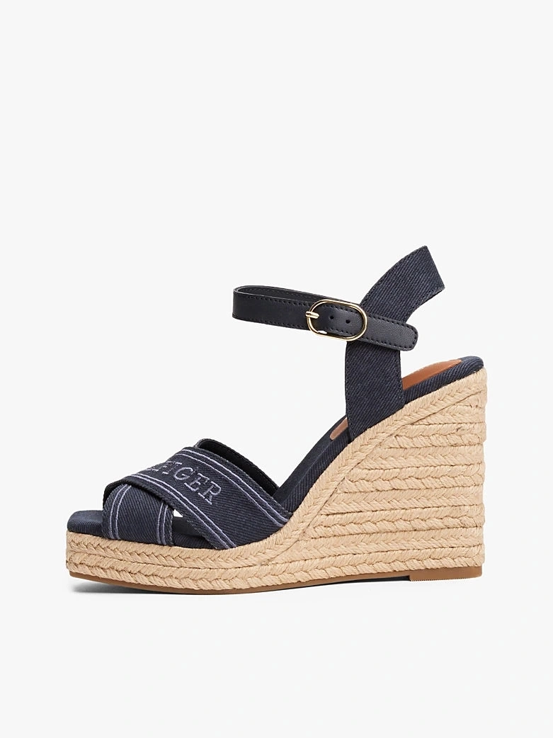 TOMMY HILFIGER ESPAD HIGH WEDGE
