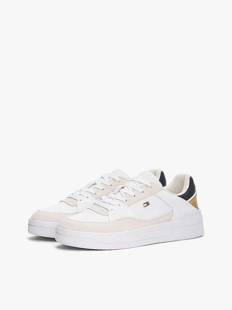 Tommy Hilfiger  Kadın Metalik Logolu  Sneaker