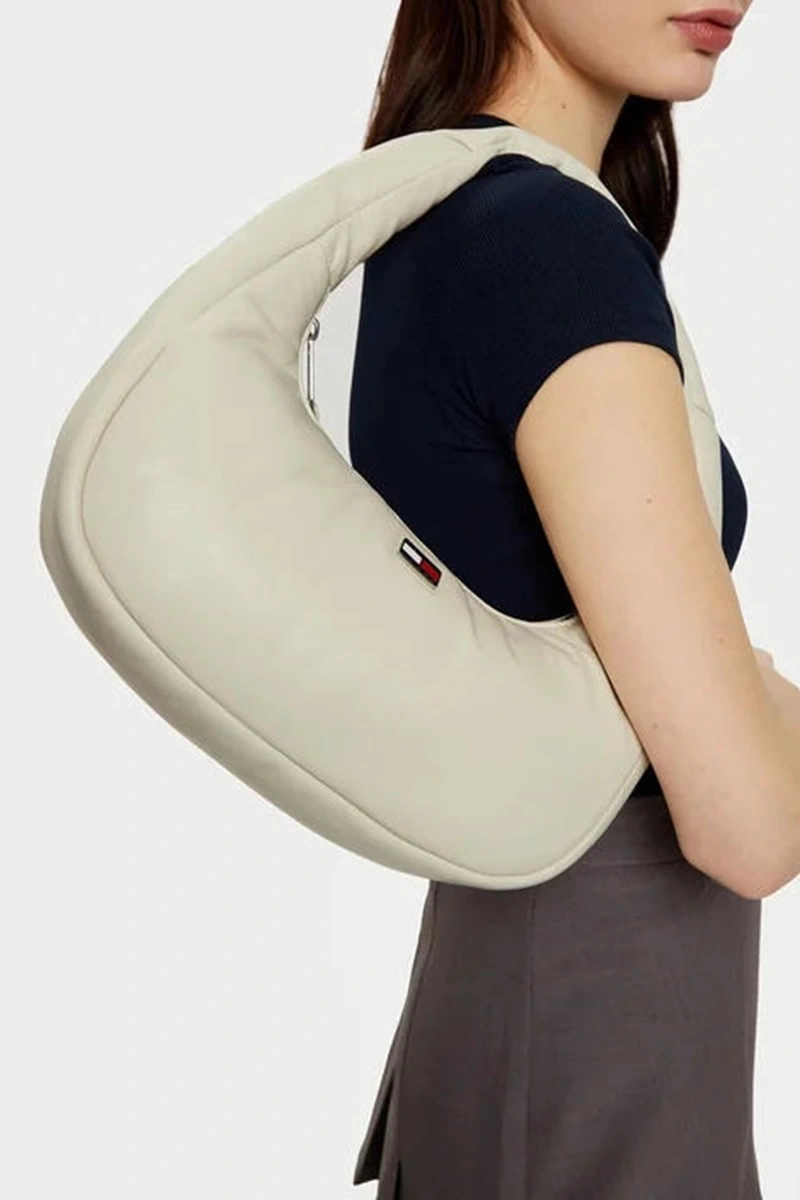 Tommy Hilfiger Kadın Bej Omuz Çantası