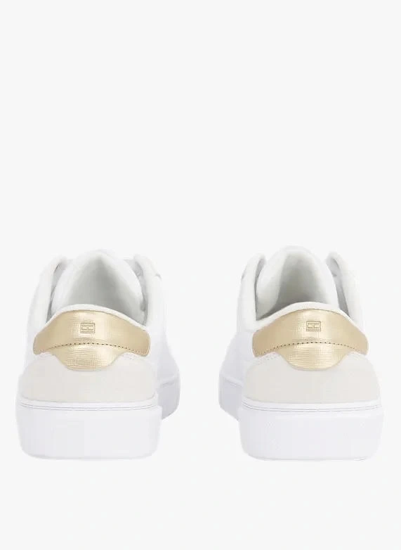 Tommy Hilfiger Kadın Beyaz Court Sneaker