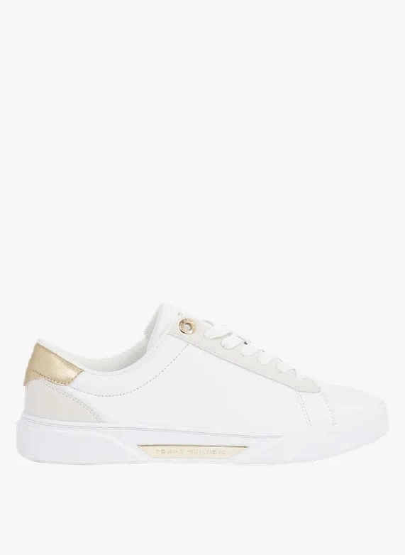 Tommy Hilfiger Kadın Beyaz Court Sneaker