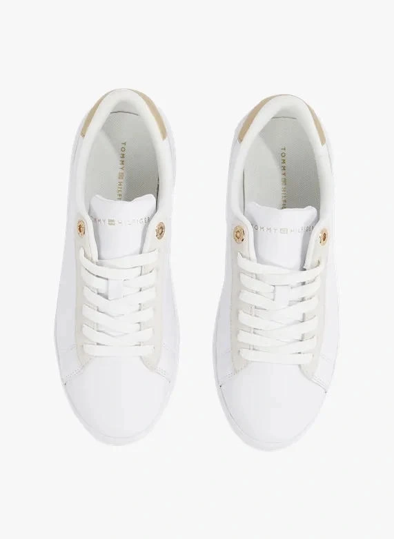 Tommy Hilfiger Kadın Beyaz Court Sneaker