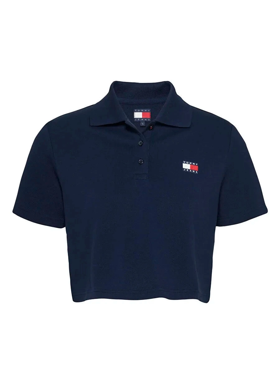 Tommy Hilfiger Kadın  Beyaz Crop T-Shirt