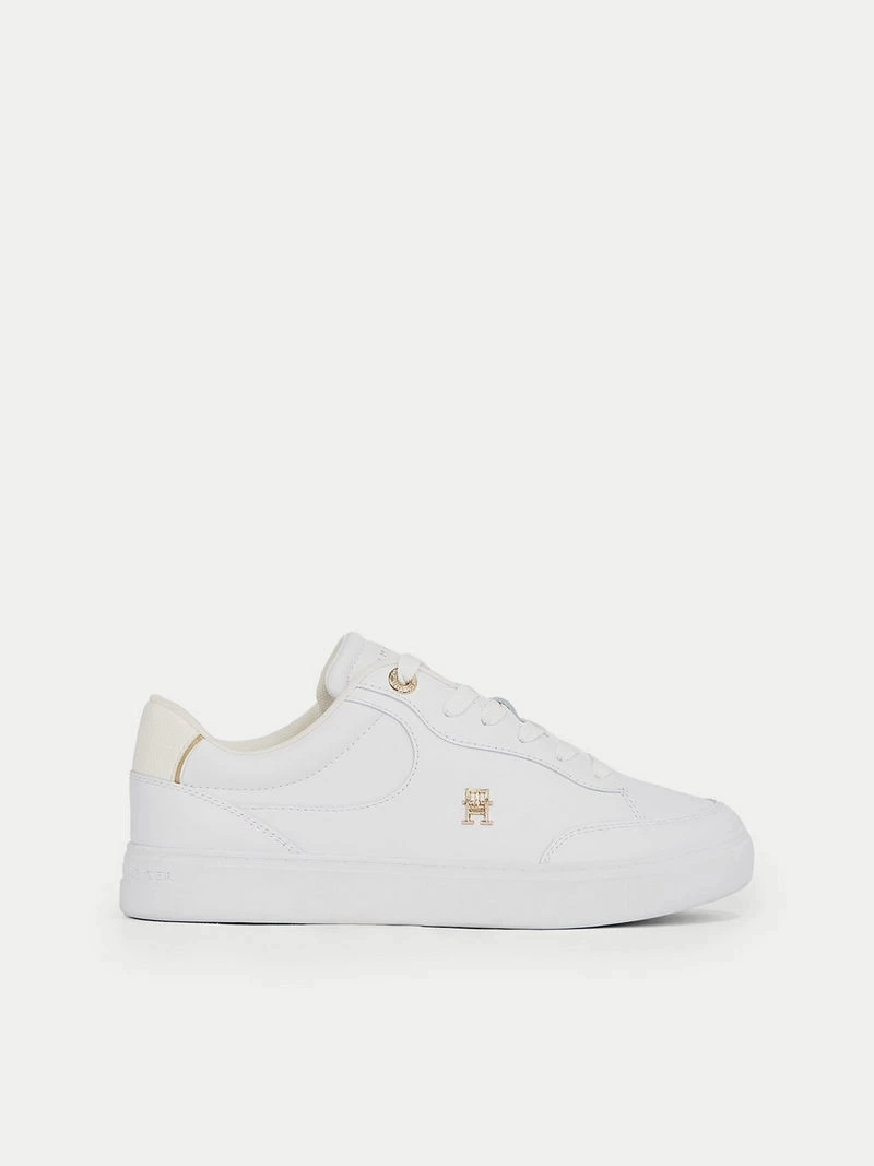Tommy Hilfiger Kadın Essential Chic Court  Beyaz Sneaker