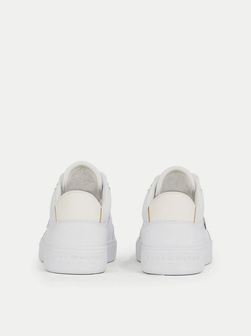 Tommy Hilfiger Kadın Essential Chic Court  Beyaz Sneaker
