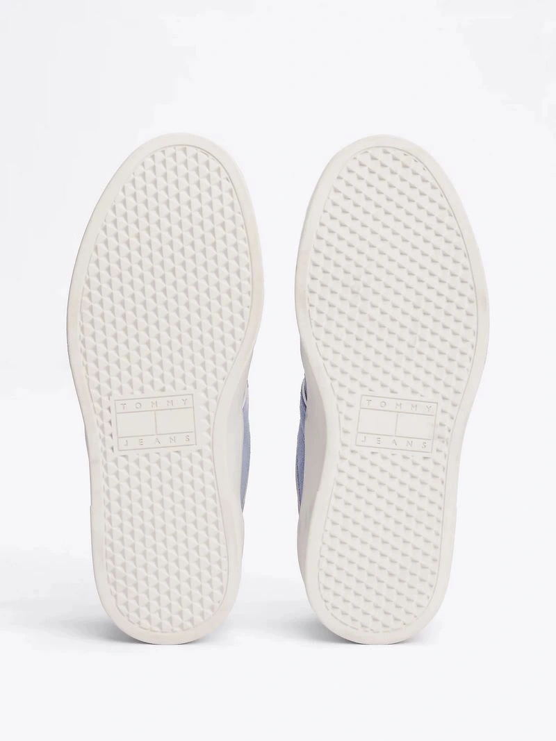 Tommy Hilfiger Kadın Mavi Greenwich Süet Sneaker
