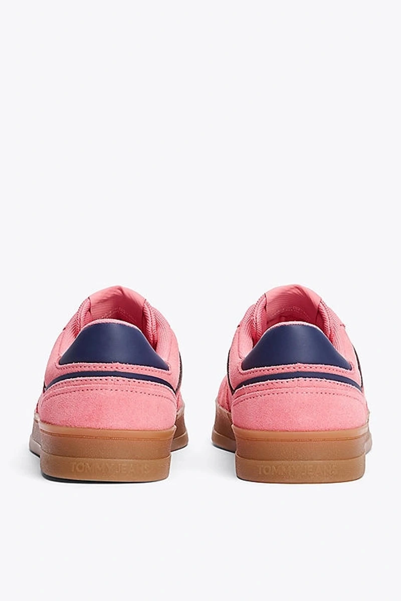 Tommy Hilfiger Kadın Pembe Greenwich Süet Sneaker