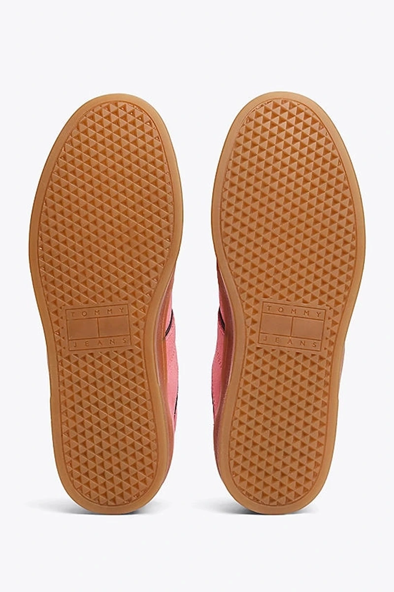 Tommy Hilfiger Kadın Pembe Greenwich Süet Sneaker