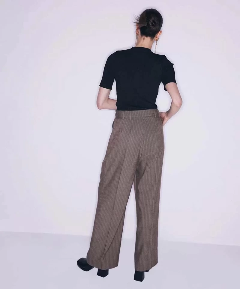 Twist Fermuarlı  Fitili Triko Kadın