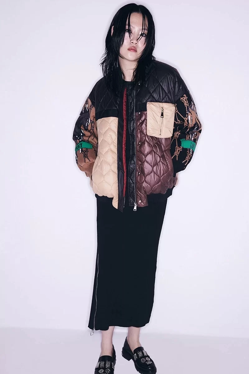 TWIST DENİM MIX BOMBER MONT