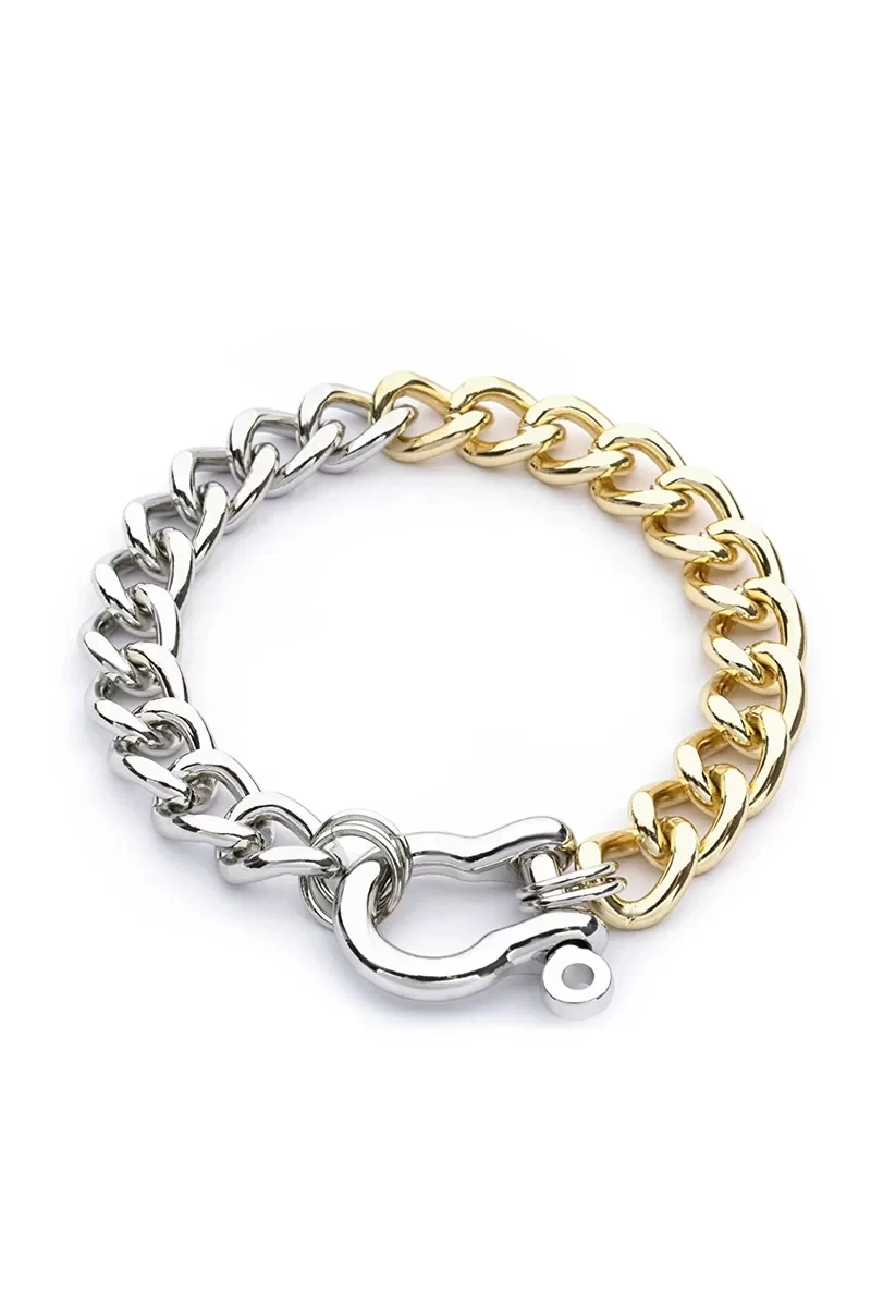Twist Metal Zincir Bileklik