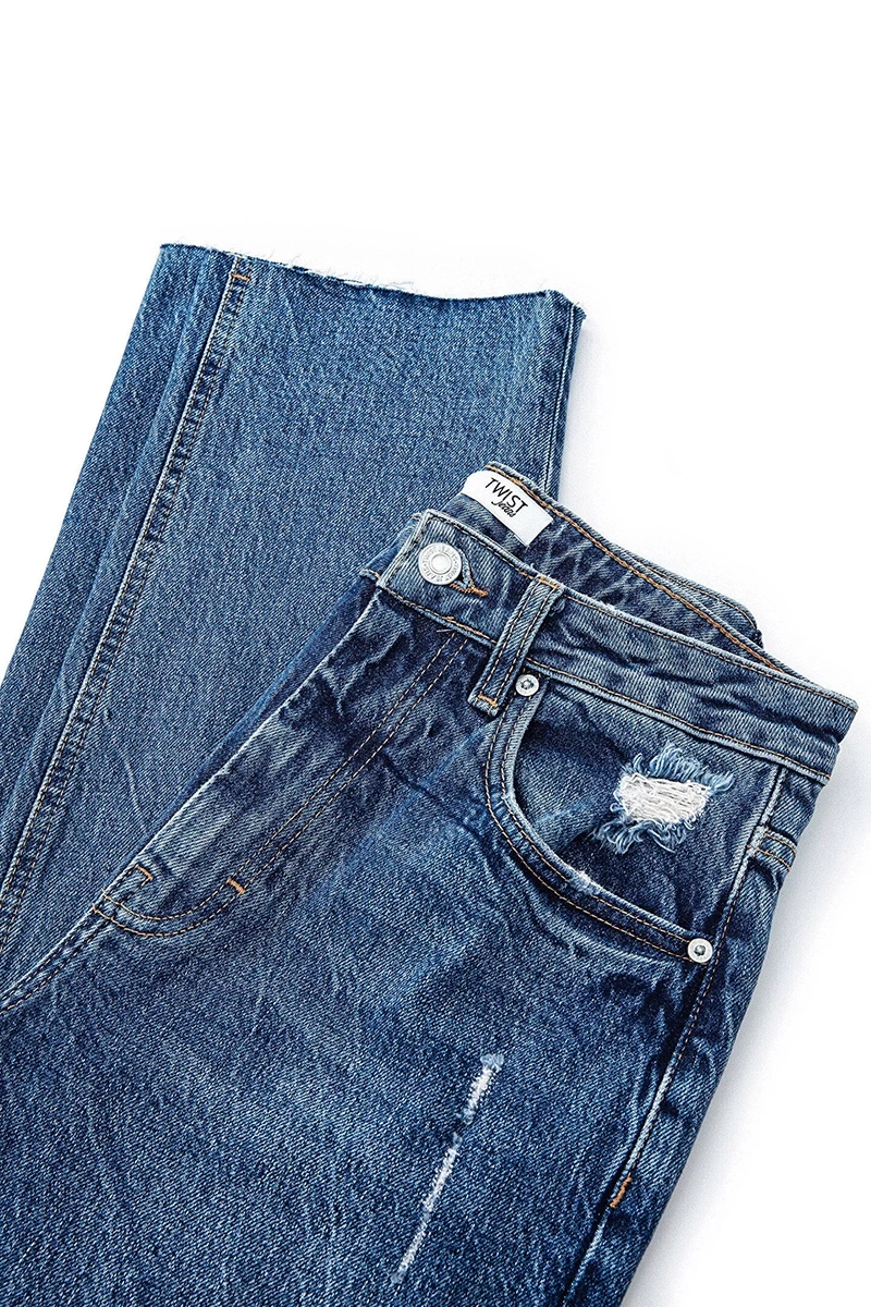 Twist Mom Fit Jean Pantolon