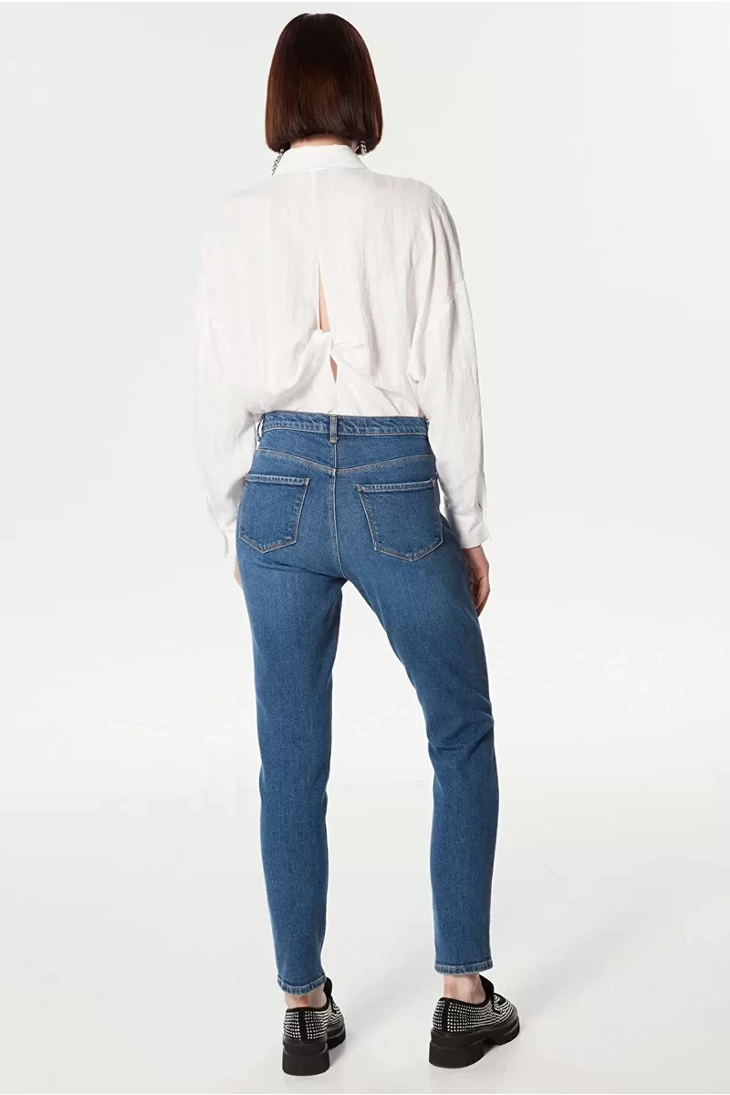 Twist Slım Straıght Fit Jean Pantolon