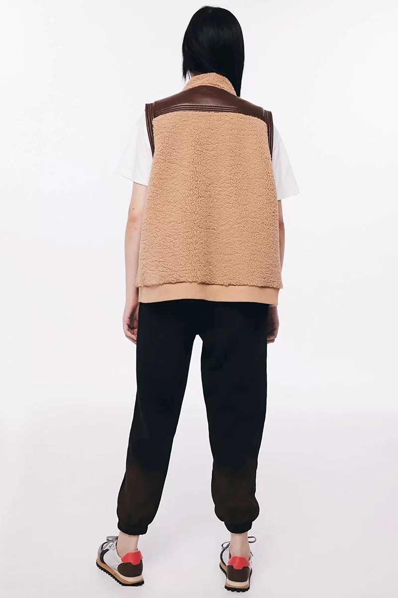 Twist Shearling Yelek