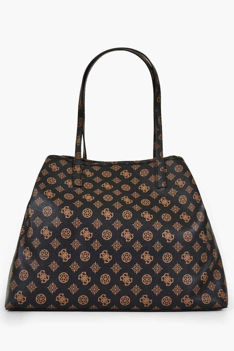 Guess Kadın Kahverengi Victoria Eco Omuz Çantası