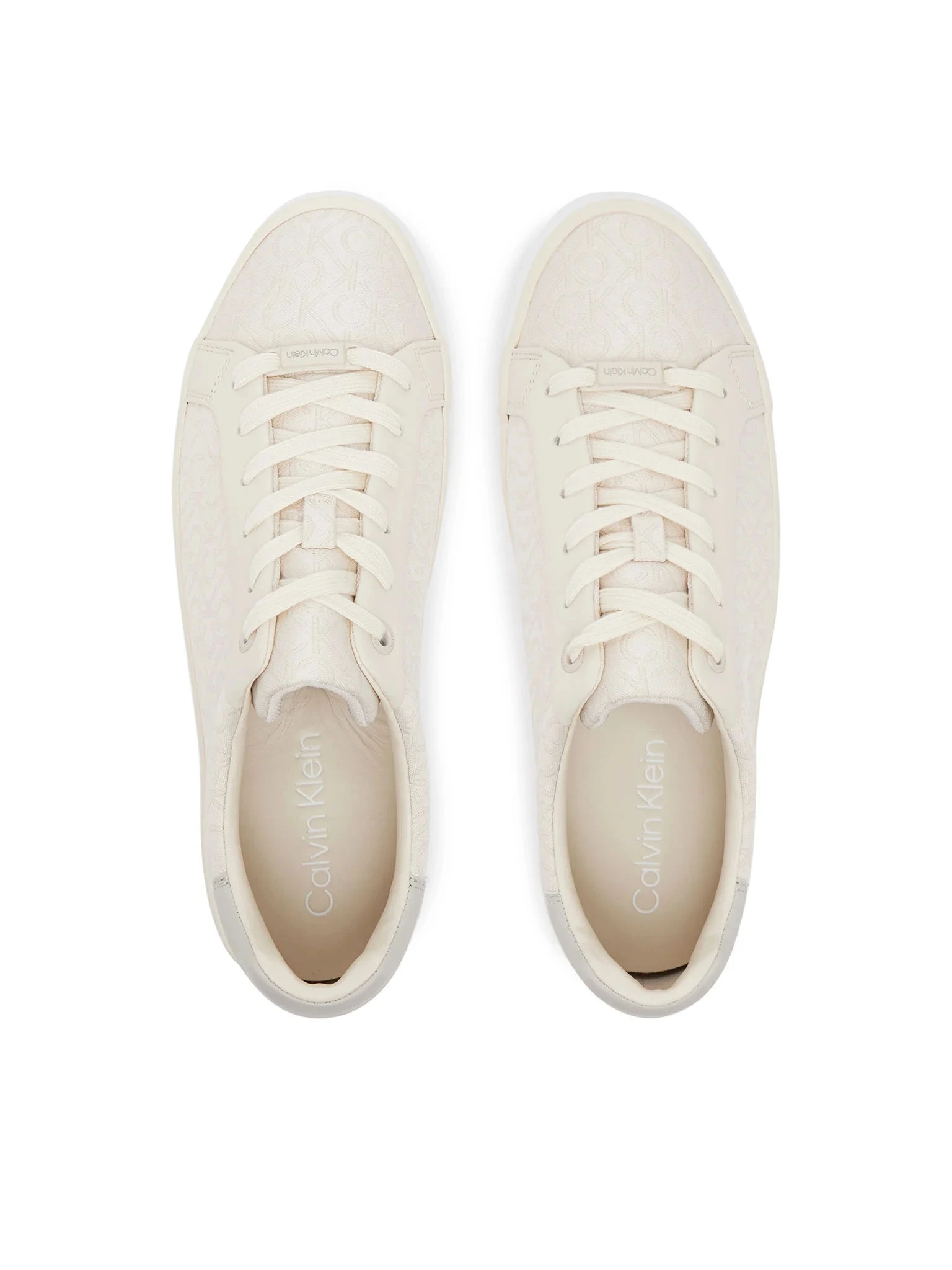 Calvin Klein Kadın Siyah Ck Logo Kabartmalı Sneaker