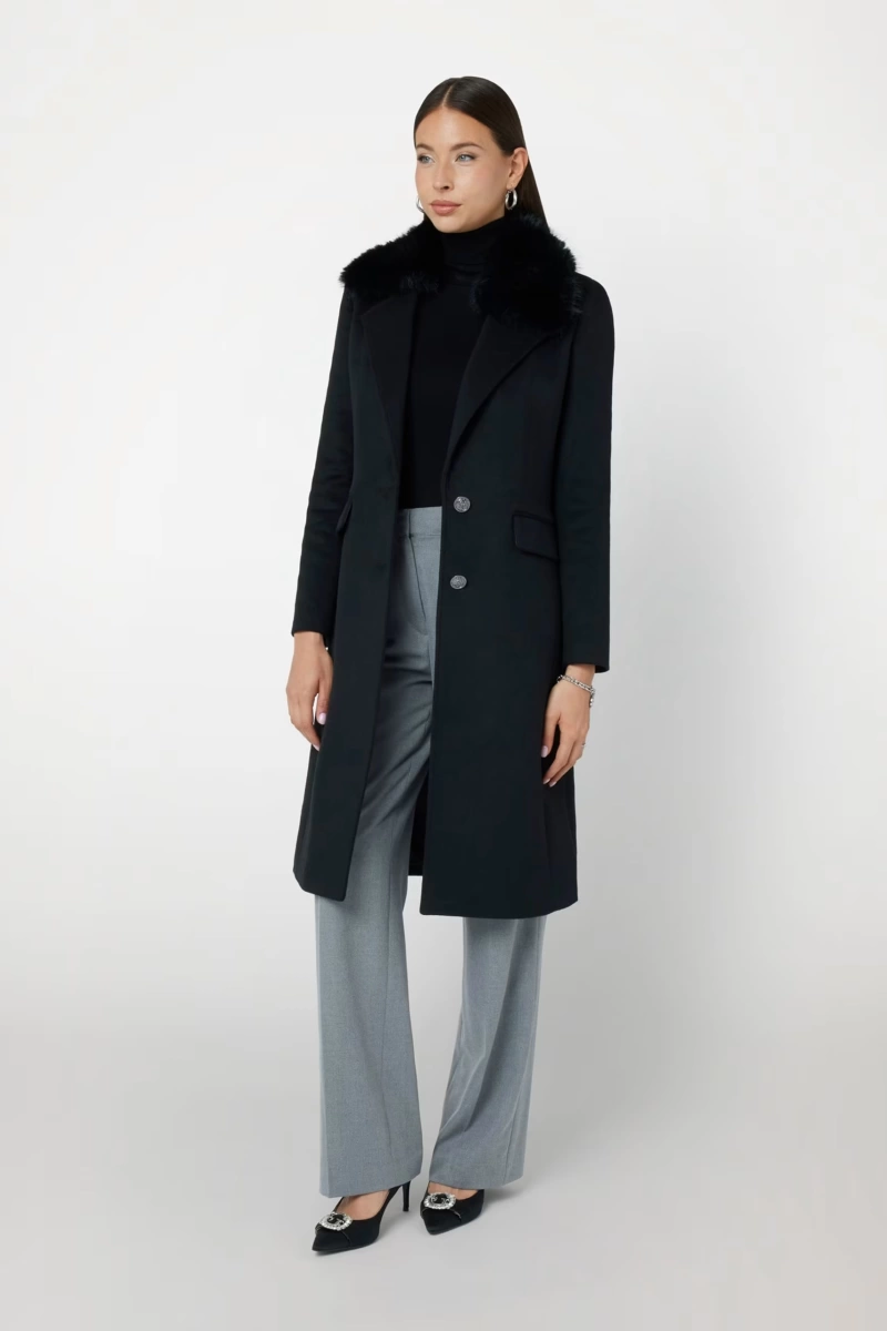 NANCY FIT COAT FAUX