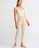 DİLVİN Askılı crop-SARI
