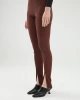 Quzu Kadın Kahve Paçaları Yırtmaçlı Pantolon (22K70926-14)