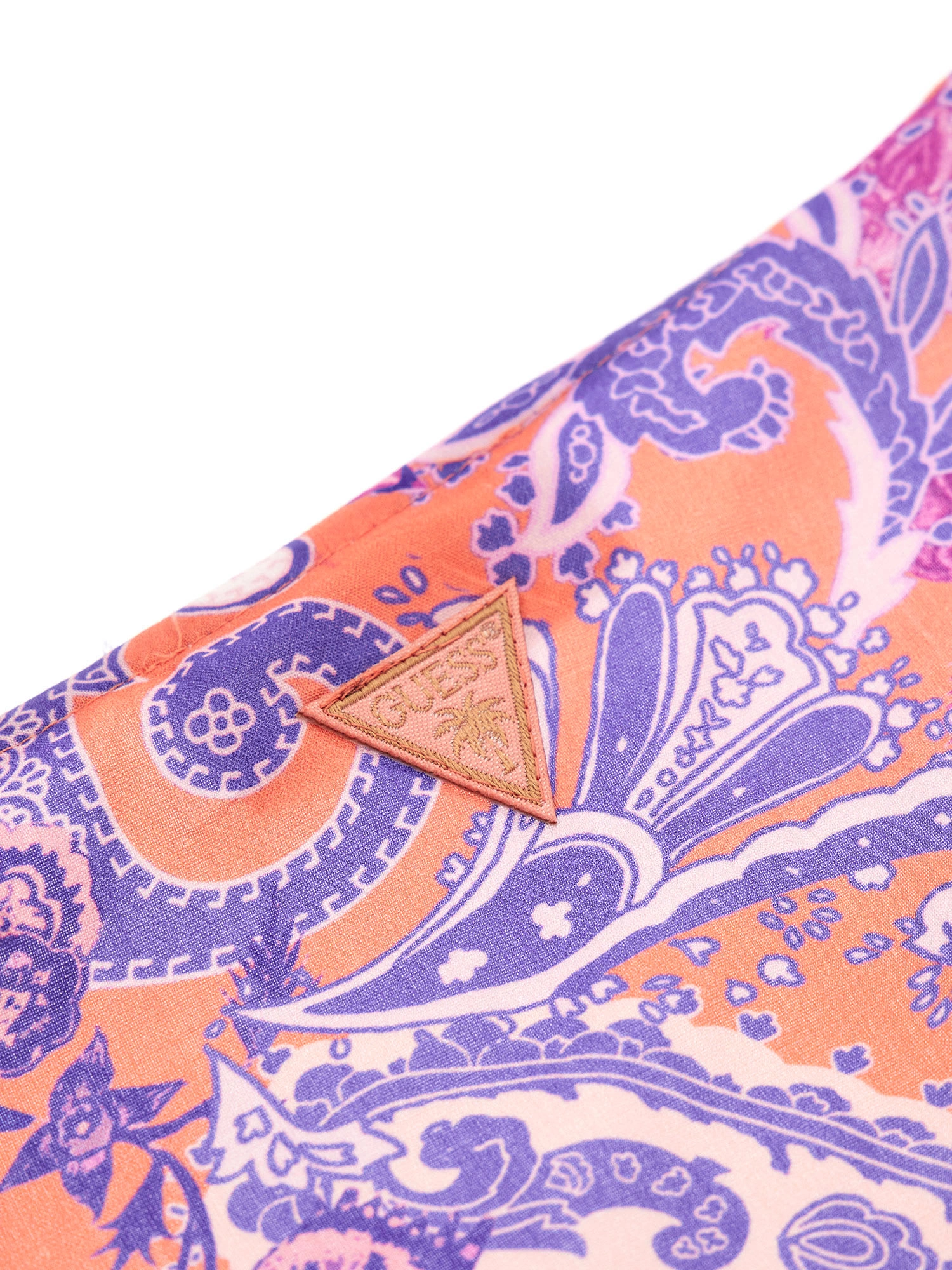 Guess Kadın Çok Renkli Bağlamalı Kısa Kimono Üst