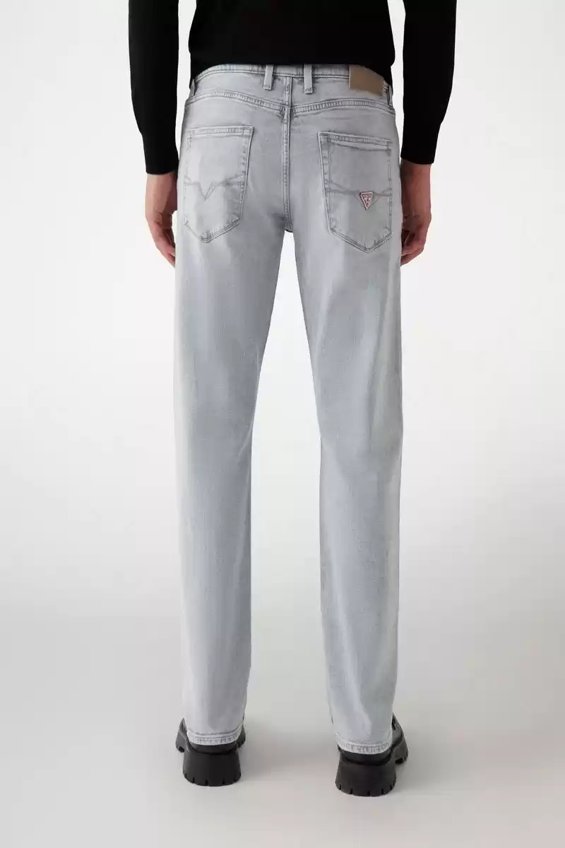 Guess Erkek Mavi Angels Slim Fit Jean