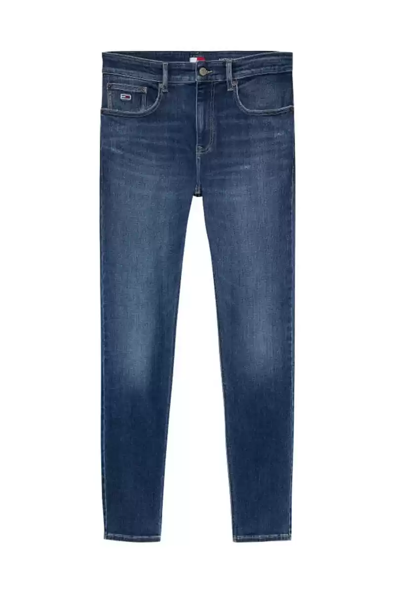 Tommy Hilfiger Erkek Lacivert Jeans