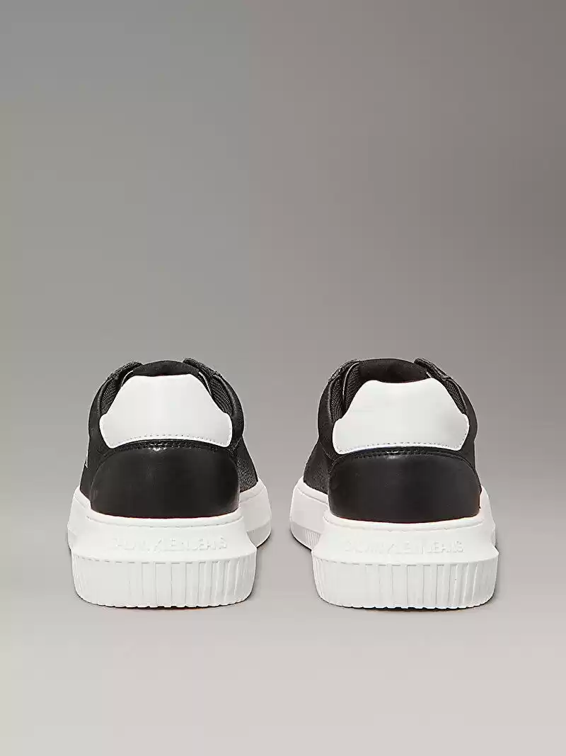 Calvin Klein  Erkek  Siyah   Ck Logo  Kabartma Sneaker