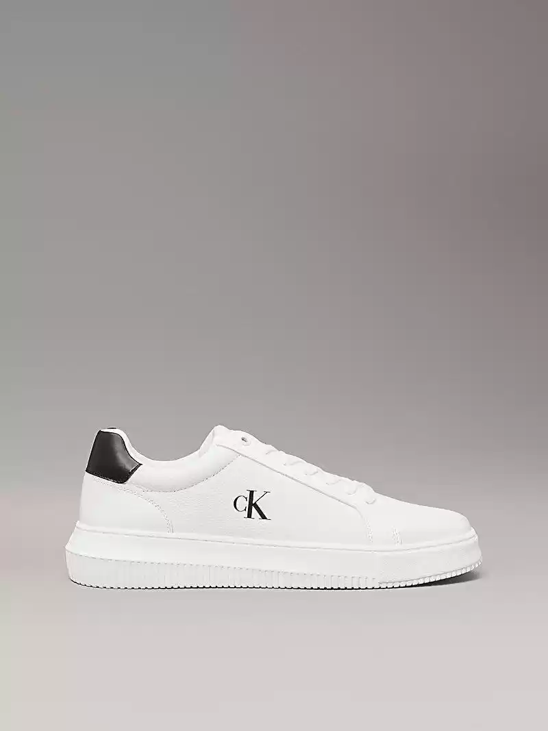 Calvin Klein Kadın  Beyaz Ck Logolu Sneaker