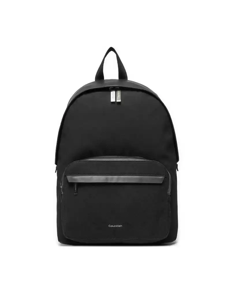 Calvin Klein Erkek CK Desenli Siyah Sırt Çantası