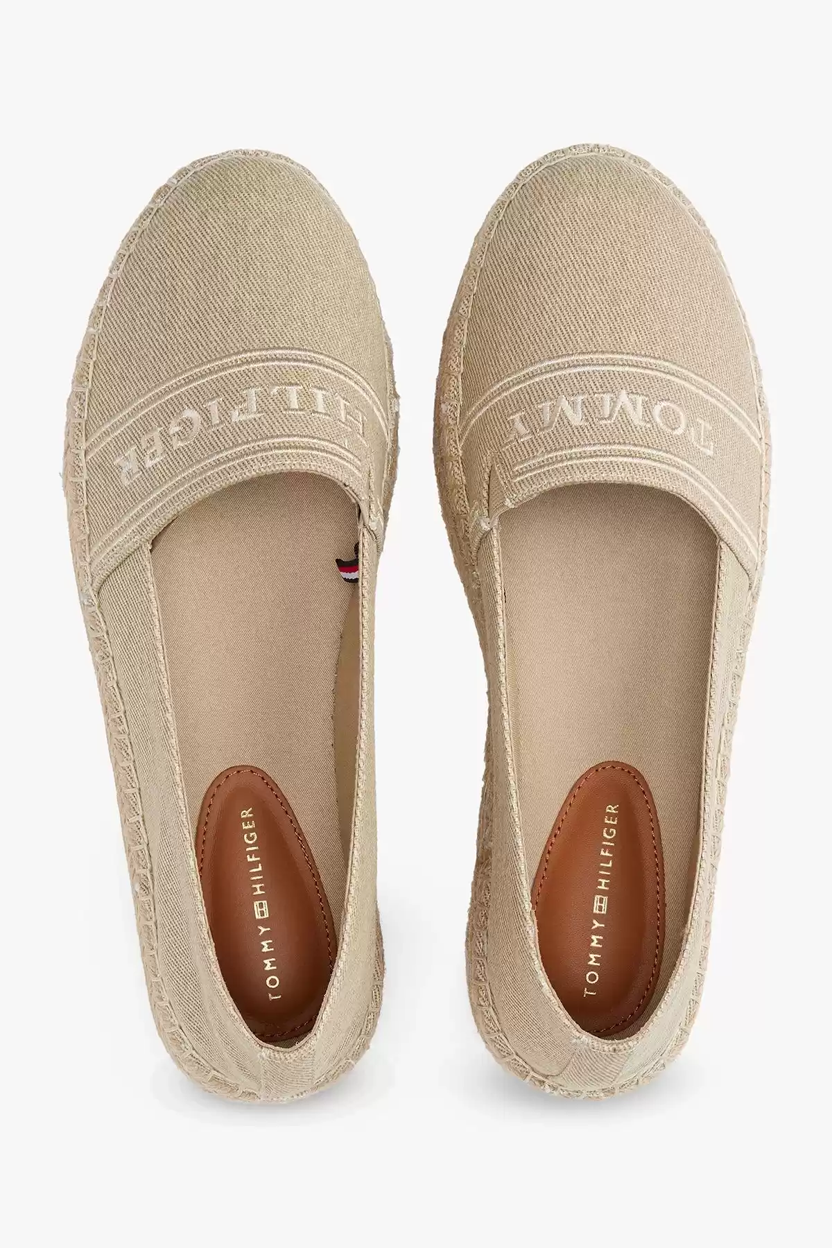 Tommy Hilfiger Kadın Denim Platform Espadril