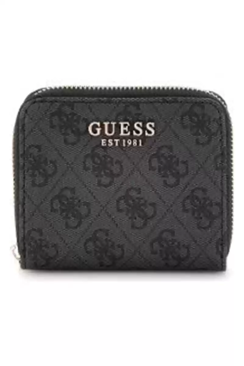 Guess Kadın Antrasit Erıca 4G Logolu Cüzdan