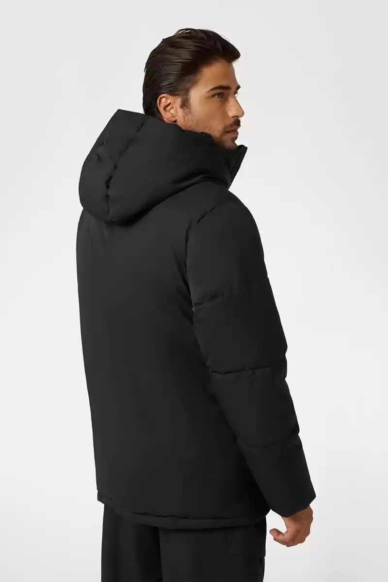 Guess Erkek Siyah Fawaris Şişme Mont