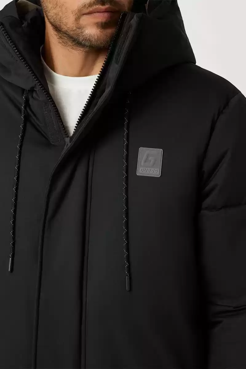 Guess Erkek Siyah Fawaris Şişme Mont