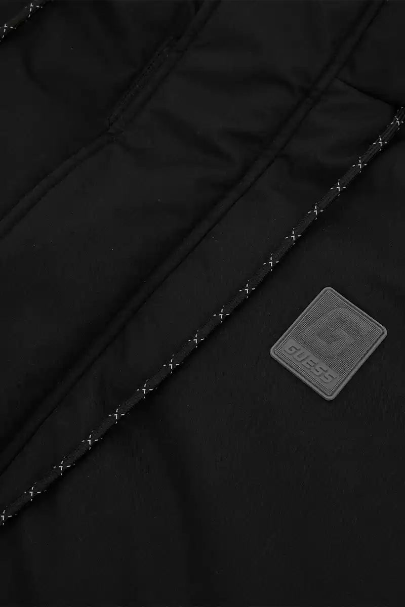 Guess Erkek Siyah Fawaris Şişme Mont