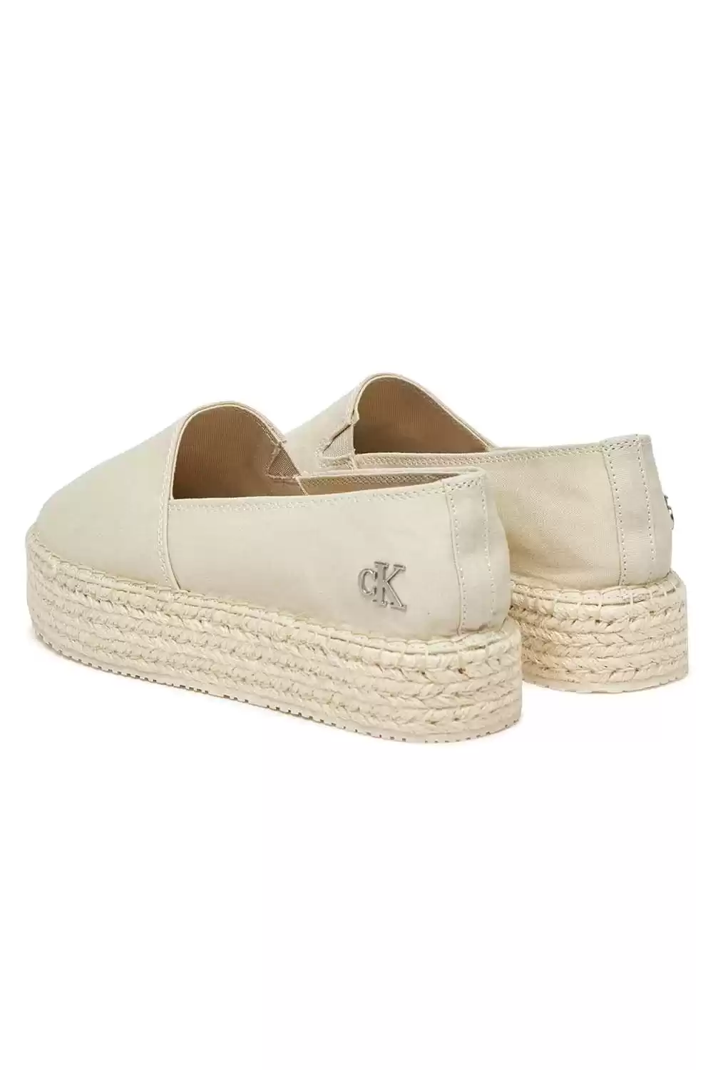 Calvin Klein Kadın  Bej Espadrill Babet