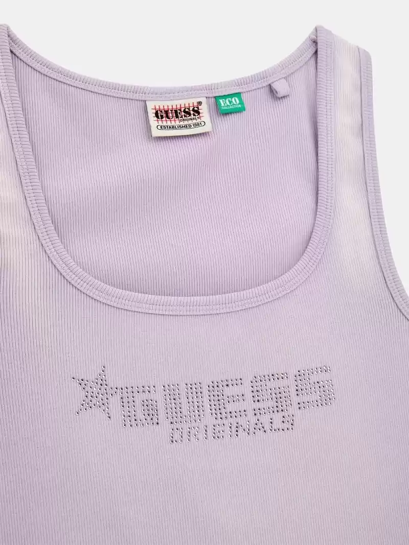 Guess Kadın  Mor Taşlı Atlet