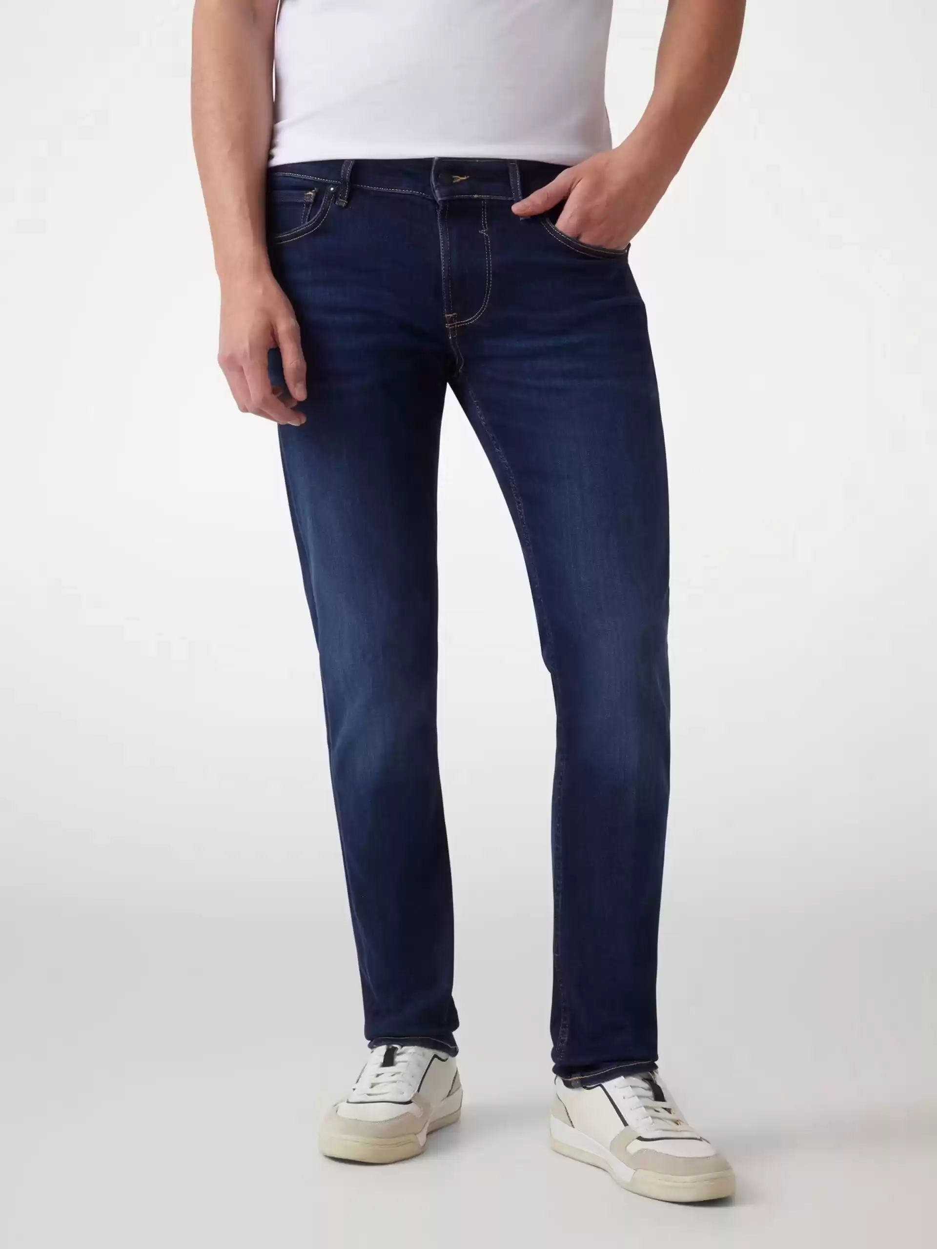 Guess Erkek Mavi Denim Pantolon