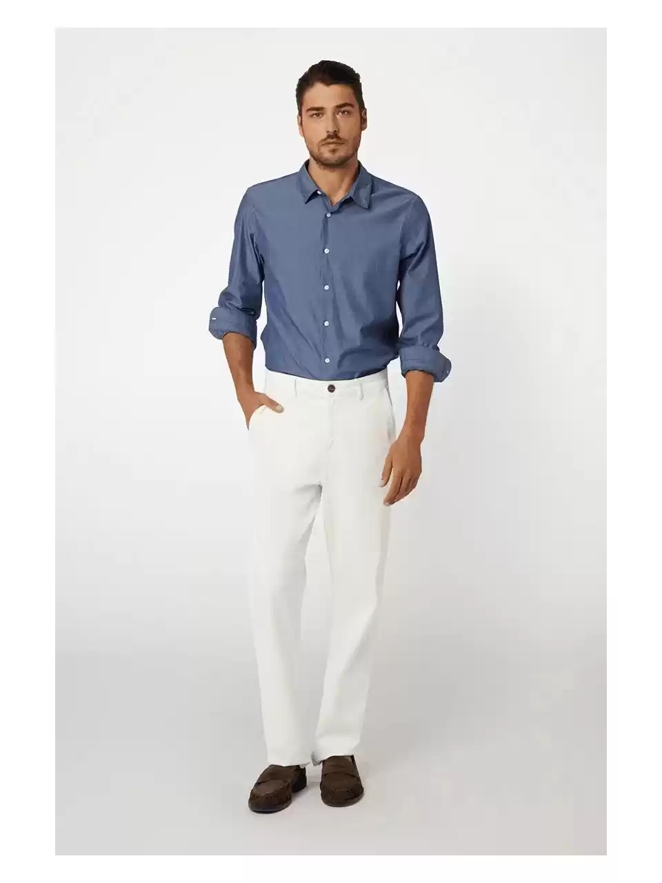 Guess Erkek  Krem  Chıno Pantolon