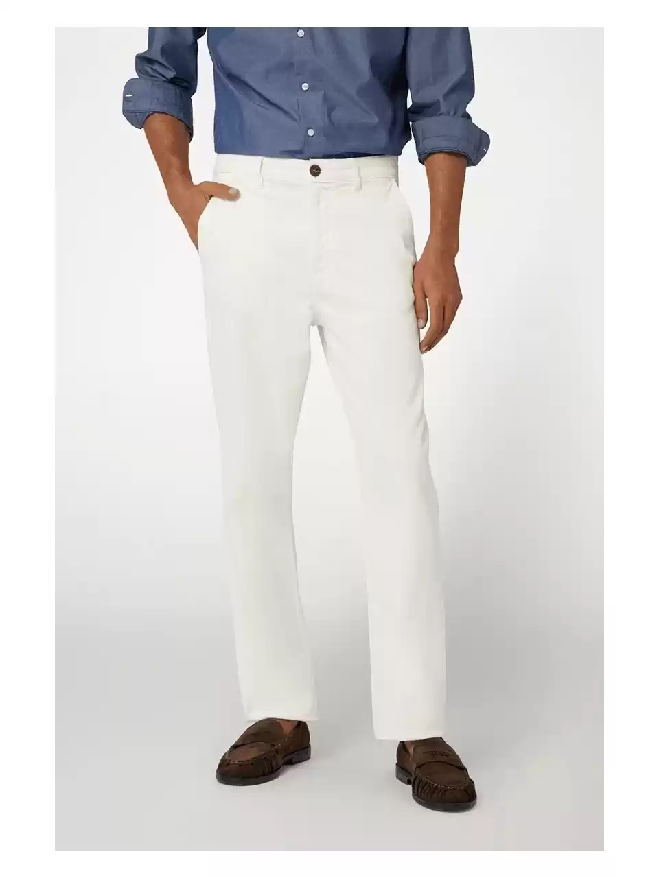 Guess Erkek  Krem  Chıno Pantolon