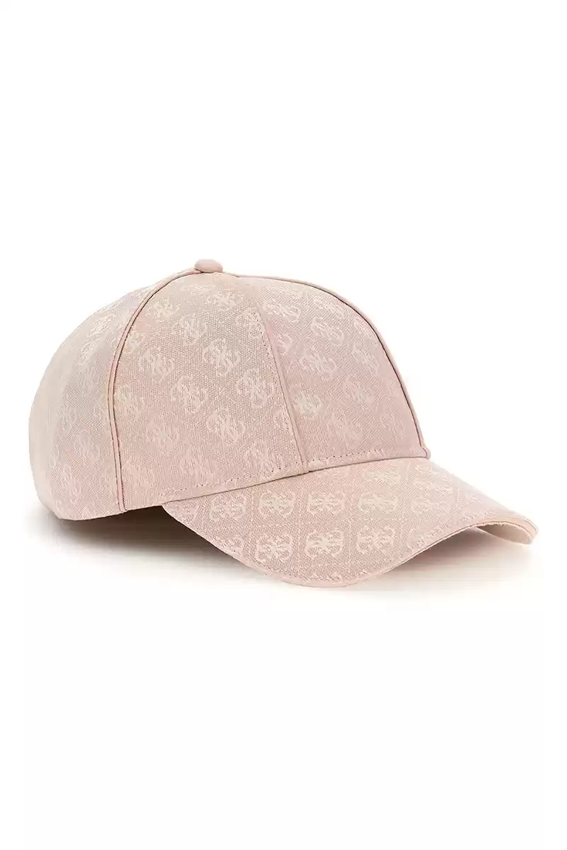 Guess Kadın Pembe Logolu Klasik Beyzbol Şapkası