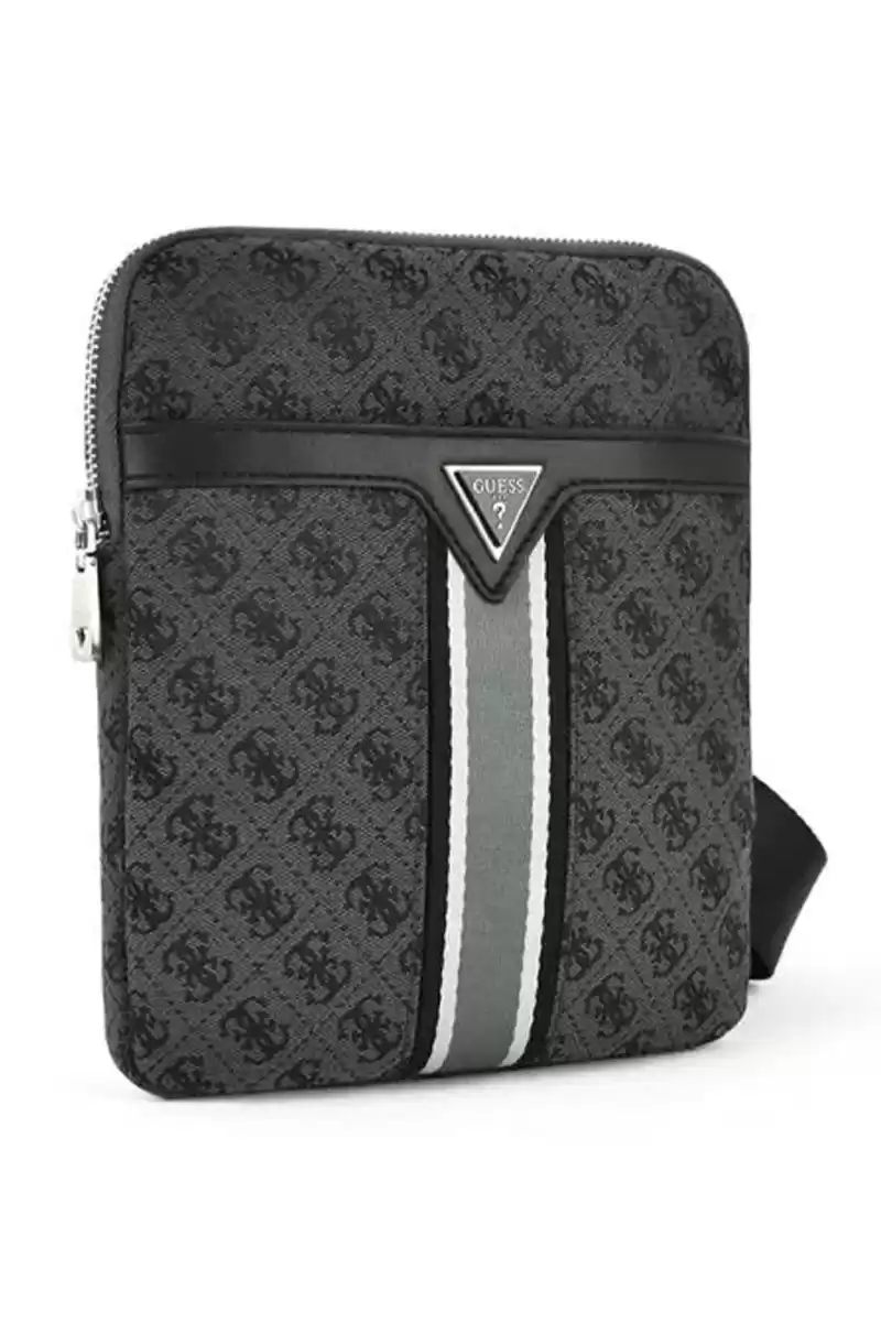 Guess Erkek Gri Crossbag 4G Logolu Çanta
