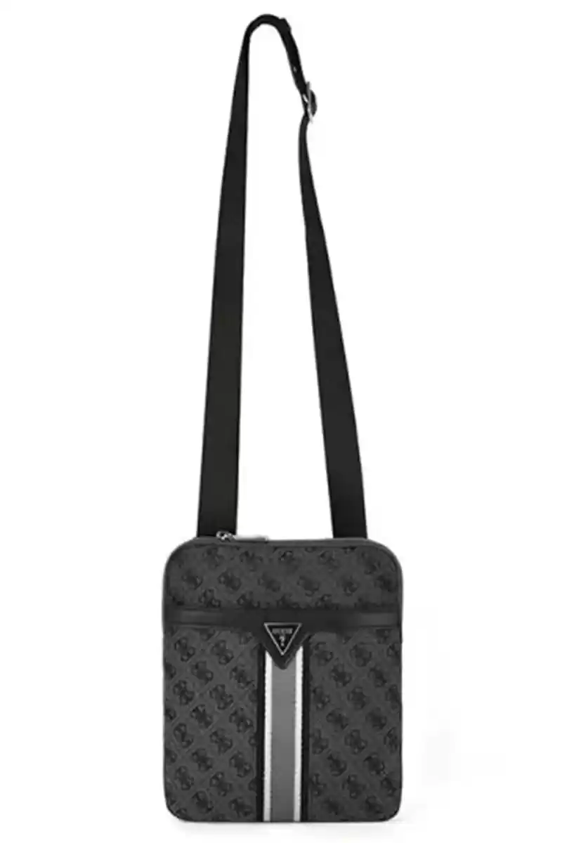 Guess Erkek Gri Crossbag 4G Logolu Çanta