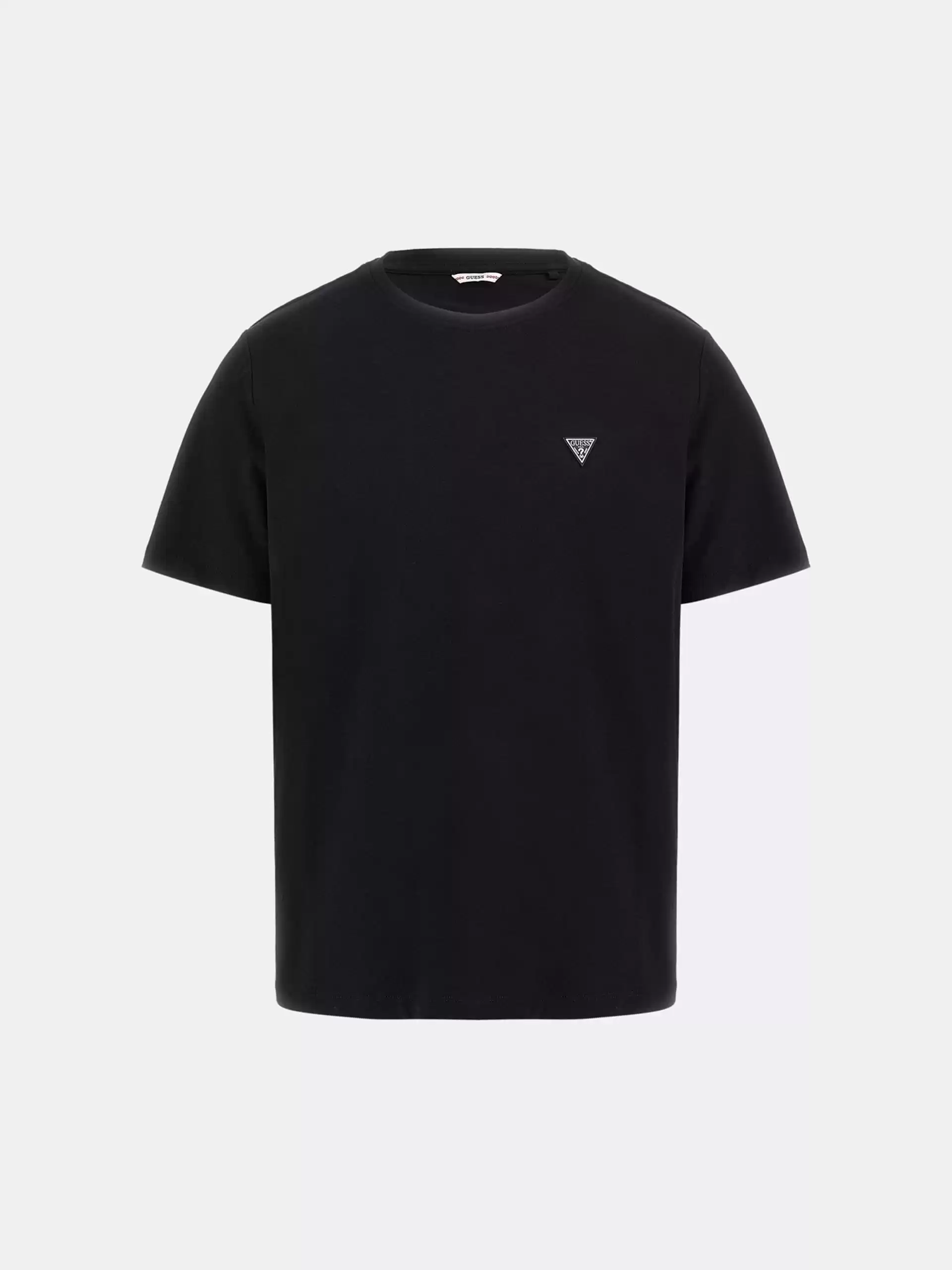 Guess Erkek Siyah Patch Detaylı Tişört