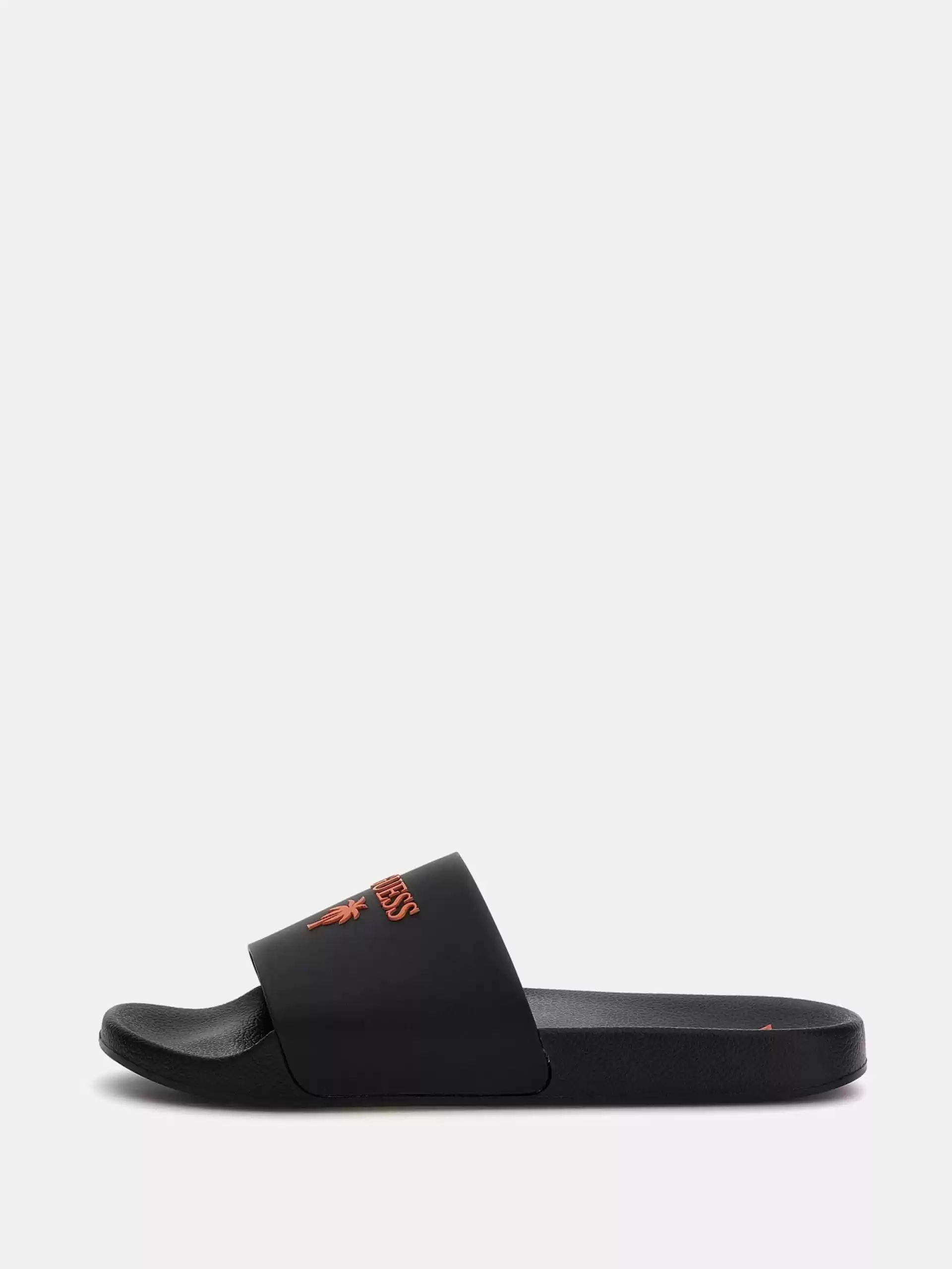 Guess Erkek Siyah Plaj Terliği