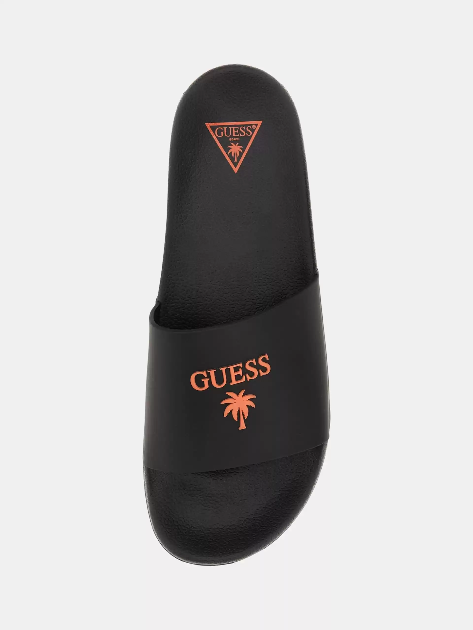 Guess Erkek Siyah Plaj Terliği