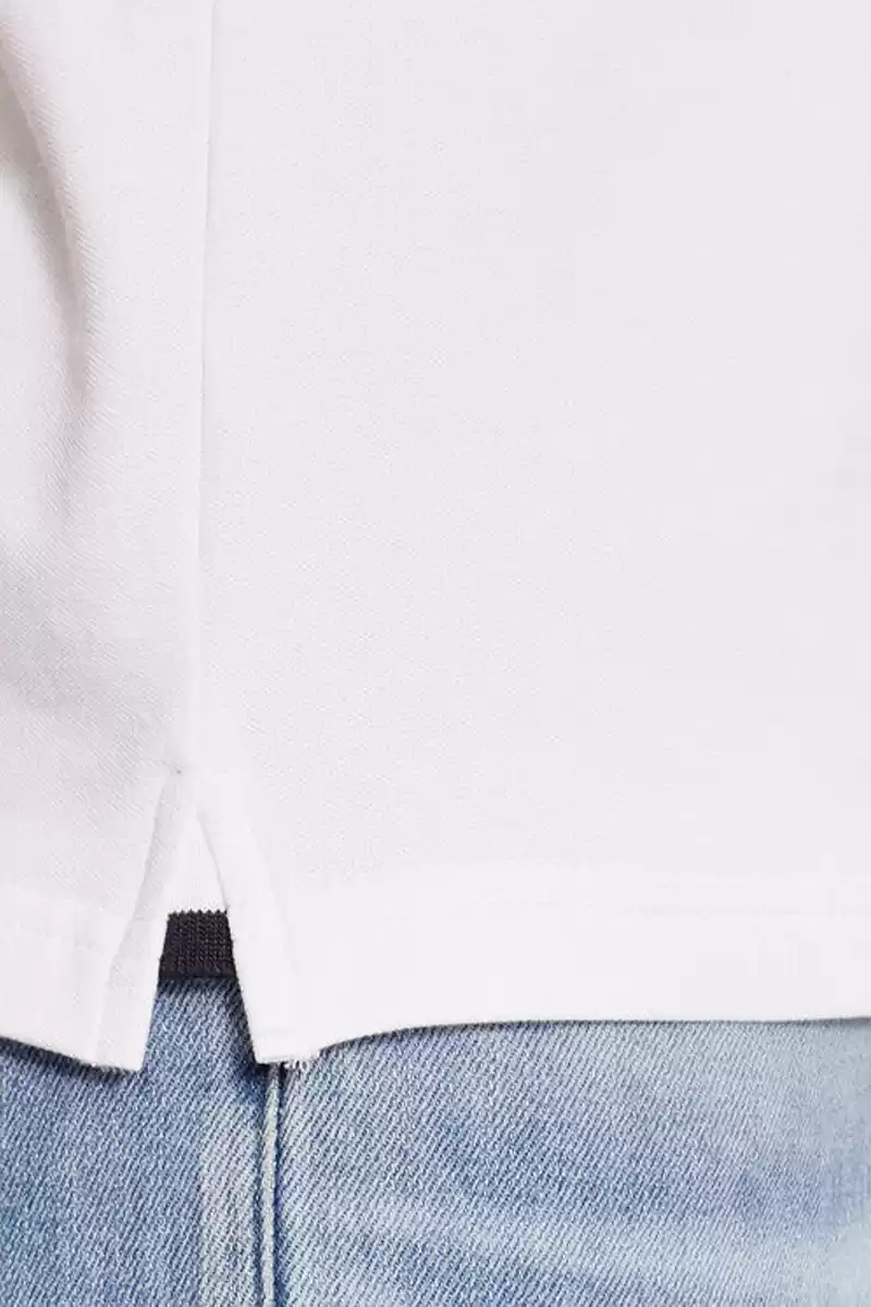 Guess Erkek  Beyaz Polo T-Shirt
