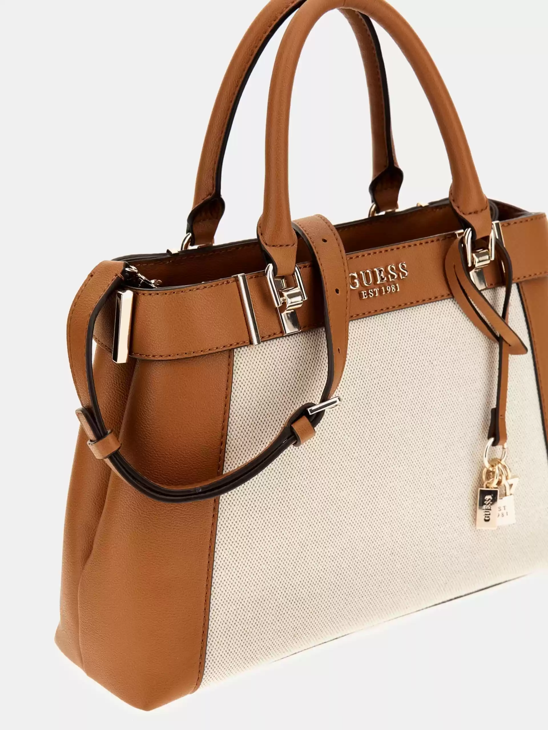 Guess Kadın Anadela Üç Bölmeli Satchel Çanta