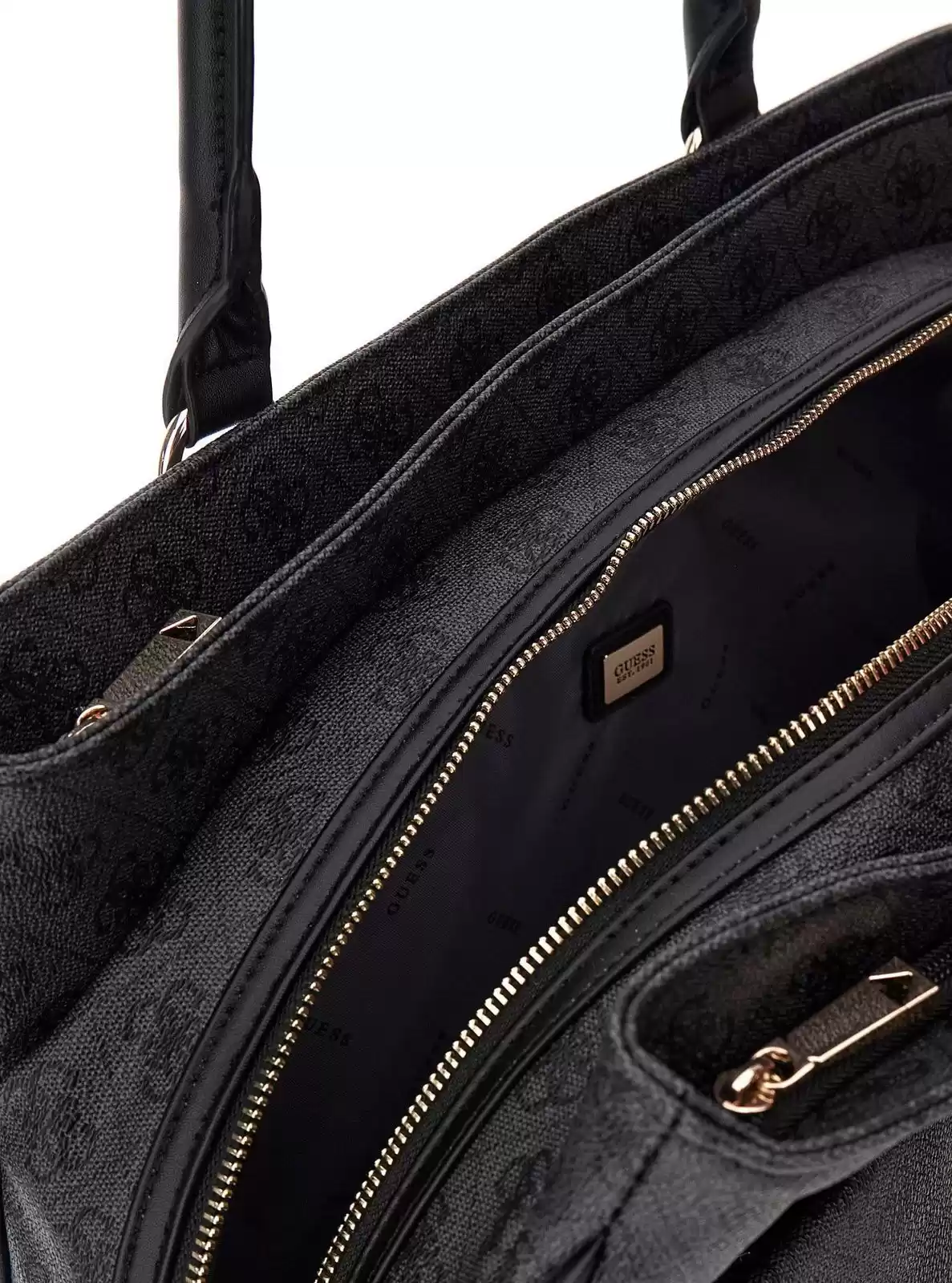 Guess Kadın Antrasit Jesco Shopper Tote Çanta