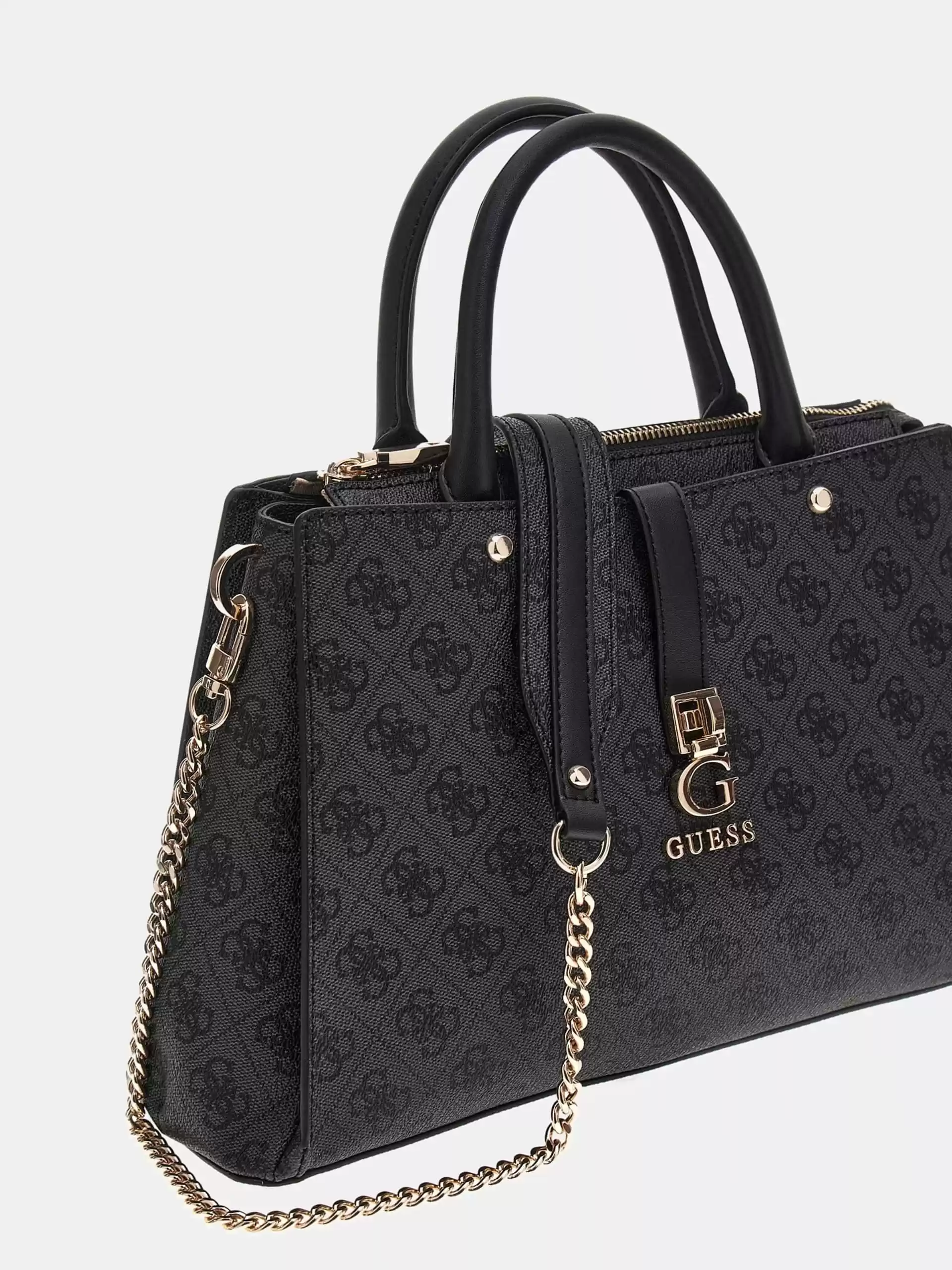 Guess Kadın Antrasit Zamira Luxury Satchel Çanta
