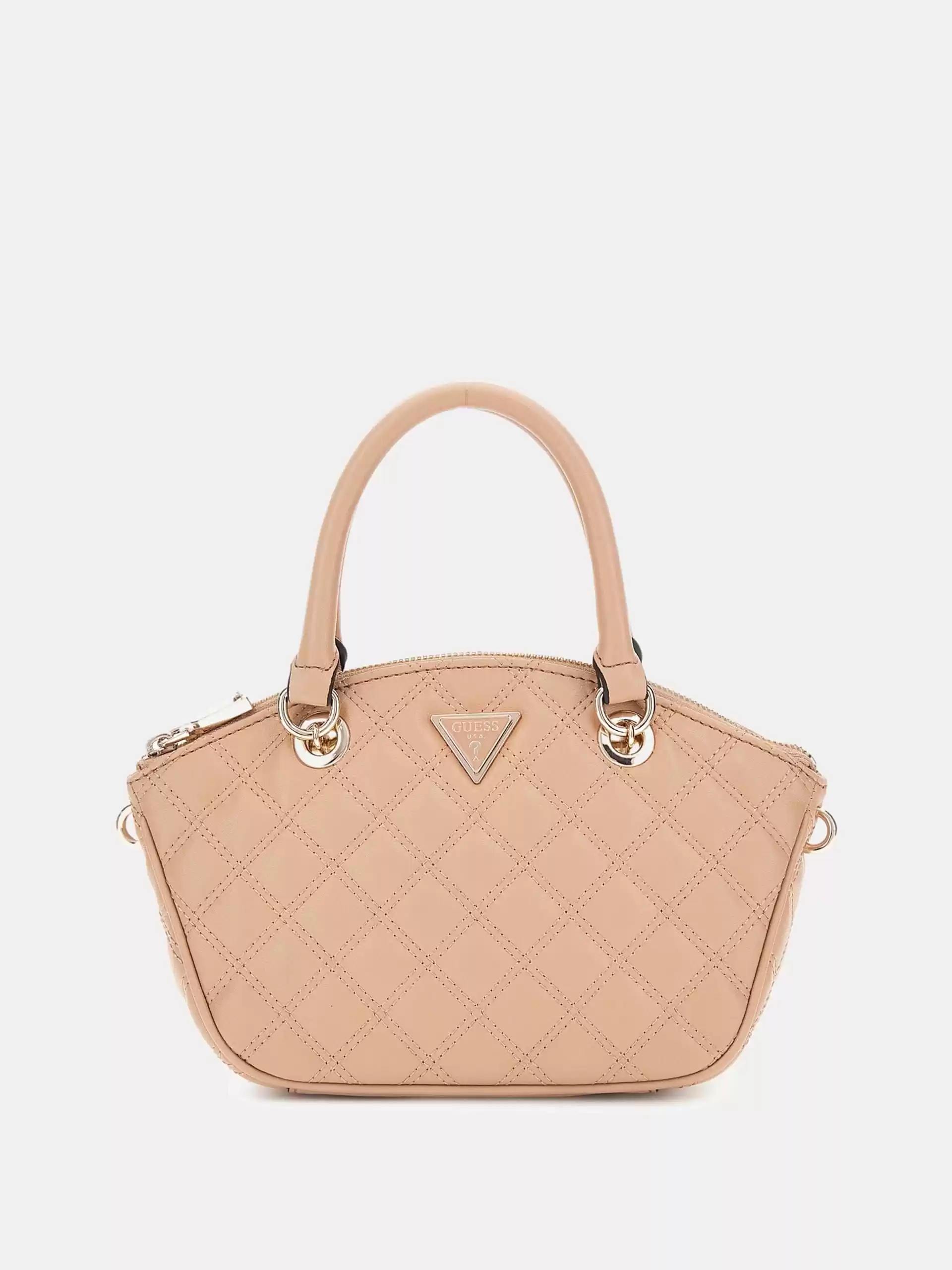 Guess Kadın Bej Giully Mini Satchel Çanta